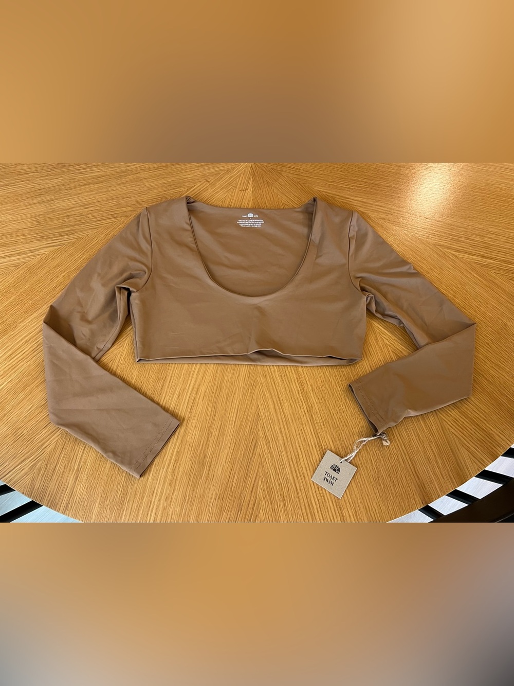 NWT Toast Swim Top